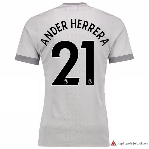 Camiseta Manchester United Herrera Tercera equipación Ander 2017-2018